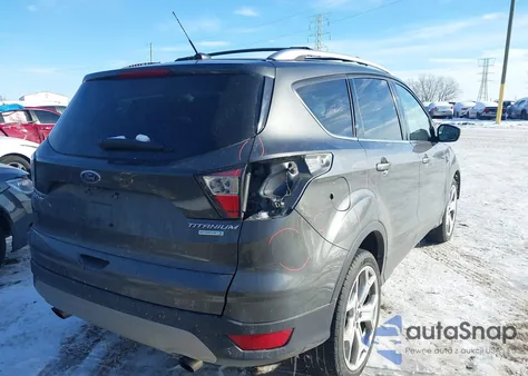 2017 Ford Escape Titanium from USA, damaged, VIN 1FMCU0J96HUD57570